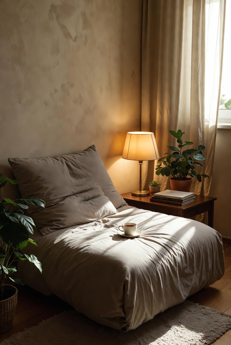 Menikmati Beberapa Menit Tenang di Rumah